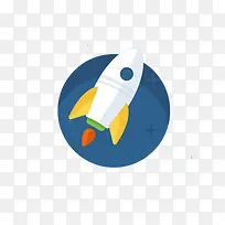 扁平化火箭-空若网 扁平化火箭-空若网