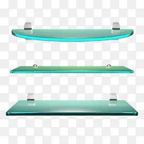 绿色玻璃陈列架-空若网 绿色玻璃陈列架-空若网