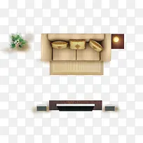 平面户型图客厅沙发电视-空若网 平面户型图客厅沙发电视-空若网