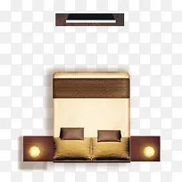 平面户型图主卧双人床电视-空若网 平面户型图主卧双人床电视-空若网