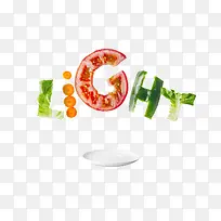 创意蔬菜灯管-空若网 创意蔬菜灯管-空若网