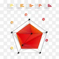 时尚五边形商务信息图矢量素材-空若网 时尚五边形商务信息图矢量素材-空若网