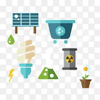 矢量扁平化广告牌-空若网 矢量扁平化广告牌-空若网