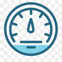 扁平化水表PNG下载-空若网 扁平化水表PNG下载-空若网