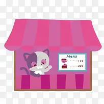 矢量卡通动物商店-空若网 矢量卡通动物商店-空若网