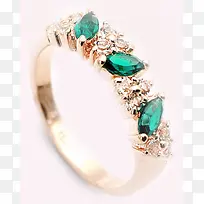创意摄影祖母绿宝石戒指-空若网 创意摄影祖母绿宝石戒指-空若网