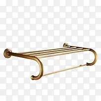 产品实物金色浴巾架-空若网 产品实物金色浴巾架-空若网