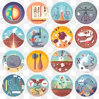 生活百科矢量系材-空若网 生活百科矢量系材-空若网