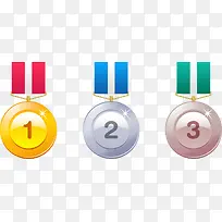 奖牌矢量素材-空若网 奖牌矢量素材-空若网