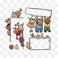 手绘卡通萌娃-空若网 手绘卡通萌娃-空若网