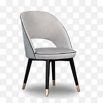 灰色时尚装饰书桌椅子-空若网 灰色时尚装饰书桌椅子-空若网