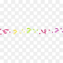 彩色纸条矢量-空若网 彩色纸条矢量-空若网