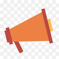 矢量黄色喊话喇叭素材-空若网 矢量黄色喊话喇叭素材-空若网