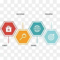 矢量创意设计六边形数据目录图-空若网 矢量创意设计六边形数据目录图-空若网