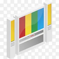 彩电png矢量素材-空若网 彩电png矢量素材-空若网