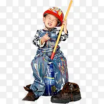 工作的男孩可爱q版-空若网 工作的男孩可爱q版-空若网