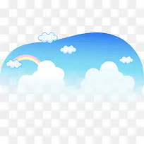 卡通天空素材-空若网 卡通天空素材-空若网