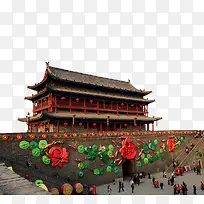 西安城楼建筑素材-空若网 西安城楼建筑素材-空若网