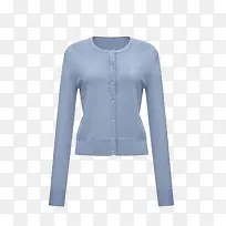 蓝色针织衫-空若网 蓝色针织衫-空若网