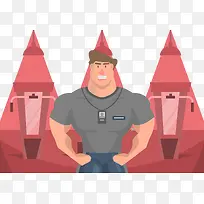 时尚肌肉男-空若网 时尚肌肉男-空若网