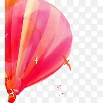 水彩氢气球-空若网 水彩氢气球-空若网