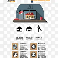 房地产公司网站设计-空若网 房地产公司网站设计-空若网