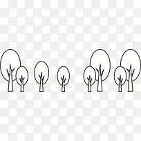 抽象树林-空若网 抽象树林-空若网