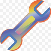彩色扳手png矢量素材-空若网 彩色扳手png矢量素材-空若网