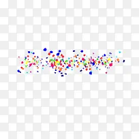 多彩粒子不规则漂浮装饰-空若网 多彩粒子不规则漂浮装饰-空若网