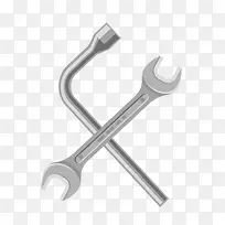 矢量开口扳手素材-空若网 矢量开口扳手素材-空若网