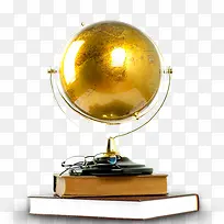 金色地球仪-空若网 金色地球仪-空若网