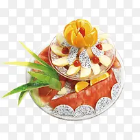 两盘水果-空若网 两盘水果-空若网