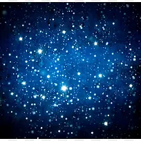 蓝色梦幻星星背景-空若网 蓝色梦幻星星背景-空若网
