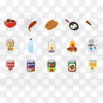 户外烧烤食物素材-空若网 户外烧烤食物素材-空若网