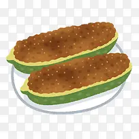 手绘食物-空若网 手绘食物-空若网