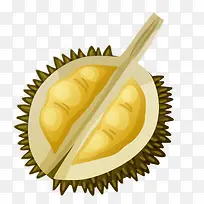 卡通榴莲水果设计-空若网 卡通榴莲水果设计-空若网