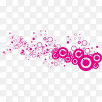 红色潮流圆圈-空若网 红色潮流圆圈-空若网