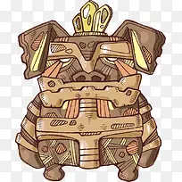 矢量卡通怪物插画-空若网 矢量卡通怪物插画-空若网