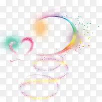 彩带星星漂浮-空若网 彩带星星漂浮-空若网