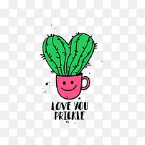 手绘仙人掌-空若网 手绘仙人掌-空若网