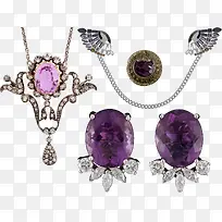 紫水晶项链-空若网 紫水晶项链-空若网