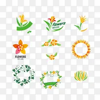 时尚个性LOGO图标矢量装饰-空若网 时尚个性LOGO图标矢量装饰-空若网