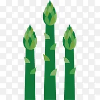 矢量绿色竹笋蔬菜素材-空若网 矢量绿色竹笋蔬菜素材-空若网