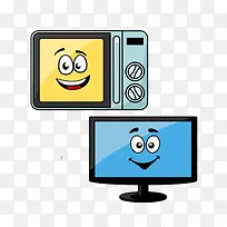 卡通电器组合电磁炉电视-空若网 卡通电器组合电磁炉电视-空若网