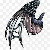 卡通折翼翅膀-空若网 卡通折翼翅膀-空若网