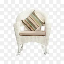 白色藤椅-空若网 白色藤椅-空若网