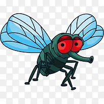 手绘苍蝇-空若网 手绘苍蝇-空若网