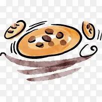 水彩蛋糕logo设计-空若网 水彩蛋糕logo设计-空若网