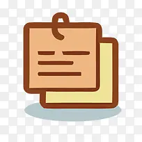 矢量两页备忘录素材-空若网 矢量两页备忘录素材-空若网