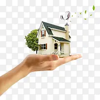 手捧房子-空若网 手捧房子-空若网